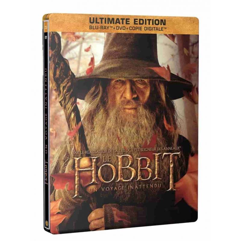 Blu-ray - Le Hobbit : Un voyage inattendu - Ultimate Edition SteelBook Gandalf