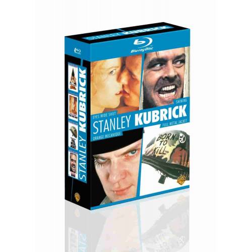 Blu-ray - Coffret Stanley Kubrick : Eyes Wide Shut + Shining + Orange mécanique + Full metal jacket (Blu-ray)