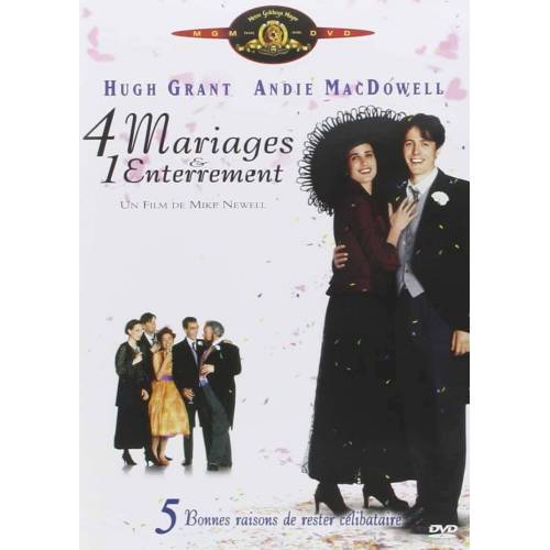 DVD - four weddings and one funeral