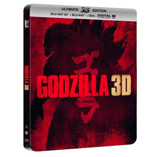 GODZILLA - STEELBOOK ULTIMATE EDITION - BLU-RAY 3D + BLU-RAY + DVD + DIGITAL