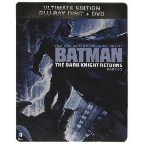 Blu-ray - Batman : The Dark Knight returns Partie 1 - Edition steelbook (Blu-ray + DVD)