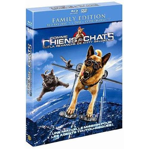 Blu-Ray - CATS AND DOGS AS - THE REVENGE OF KITTY GALORE (COMBO)