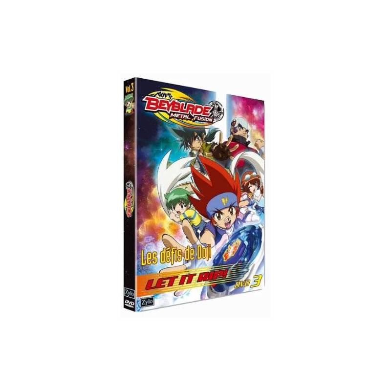 DVD - Beyblade Métal Fusion Vol. 3 : Les défis de Doji