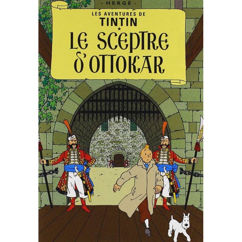 DVD - The Adventures of Tintin: The scepter of Ottokar