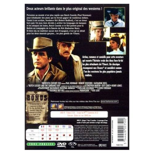 DVD - Butch Cassidy and the Sundance Kid