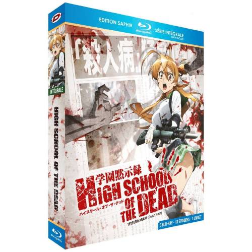 Blu-ray - High school of the dead : Intégrale - Edition saphir (Blu-ray)