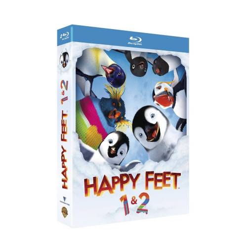Blu-ray - Happy feet et Happy feet 2