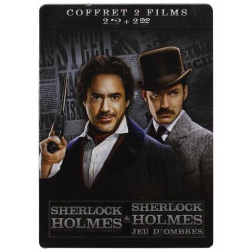 Blu-ray - Sherlock Holmes 1 & 2 (Blu-ray + DVD)