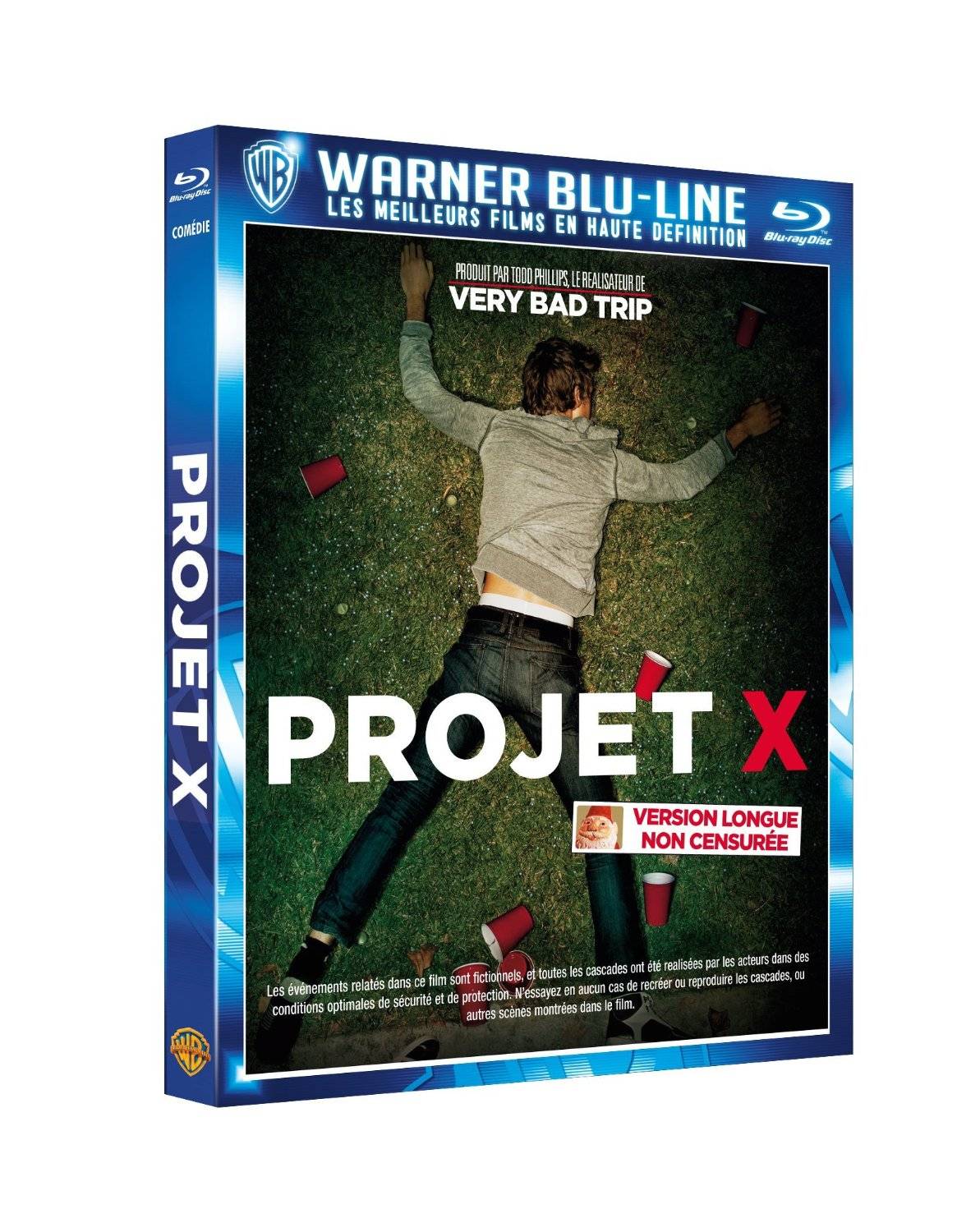 Blu-ray - Projet X - Version longue non censurée - Nima Nourizadeh - Thomas  Mann - Oliver Cooper - Promo - Neuf