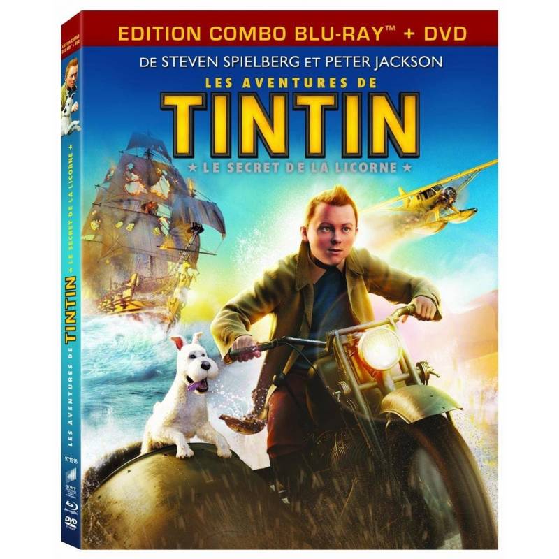 Blu-ray - Les aventures de Tintin : Le secret de la Licorne