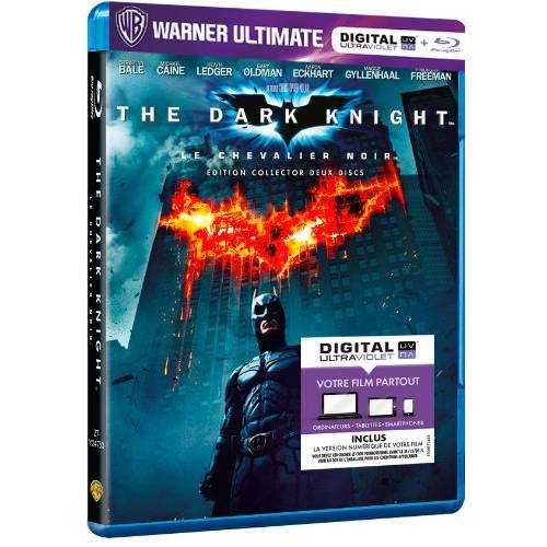 Blu-ray - The Dark Knight (Blu-ray et Digital Ultraviolet) - Edition Warner Ultimate