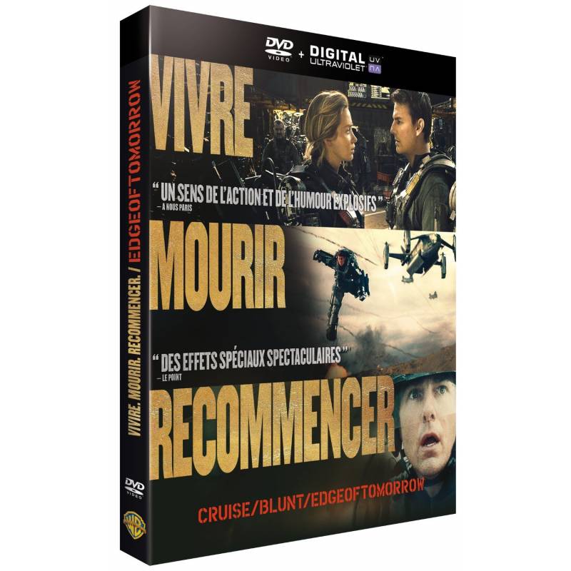 DVD - Vivre, mourir, recommencer (Edge of tomorrow) (DVD  Copie digitale)