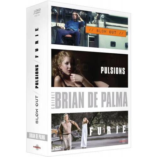 DVD - Coffret Brian De Palma : Blow Out ,Pulsions ,Furie