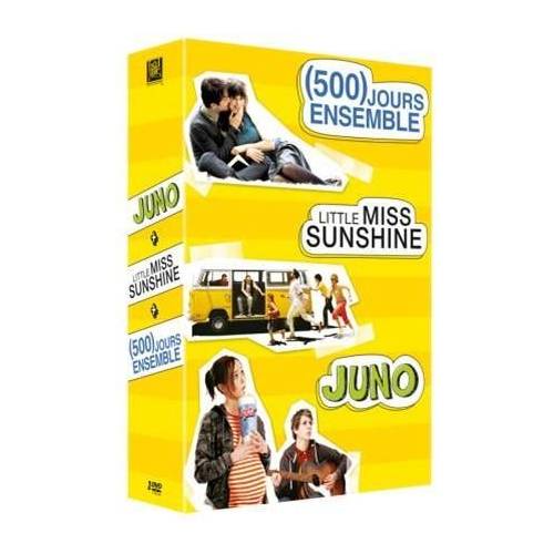 DVD - (500) jours ensemble , Juno , Little Miss Sunshine / Coffret 3 DVD
