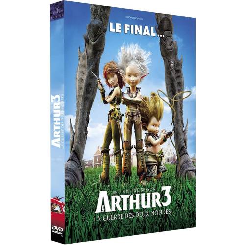 DVD - ARTHUR 3 - LA GUERRE DES DEUX MONDES