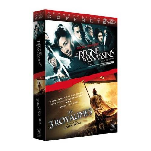 DVD - LE RÈGNE DES ASSASSINS + LES 3 ROYAUMES (2010) - DVD PACK