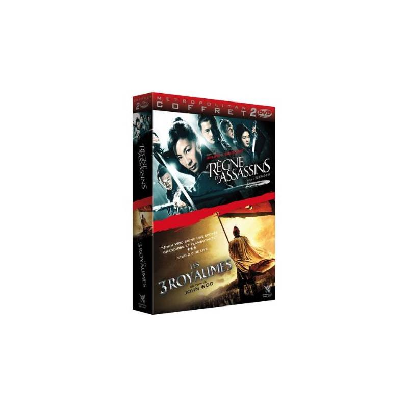 DVD - LE RÈGNE DES ASSASSINS + LES 3 ROYAUMES (2010) - DVD PACK