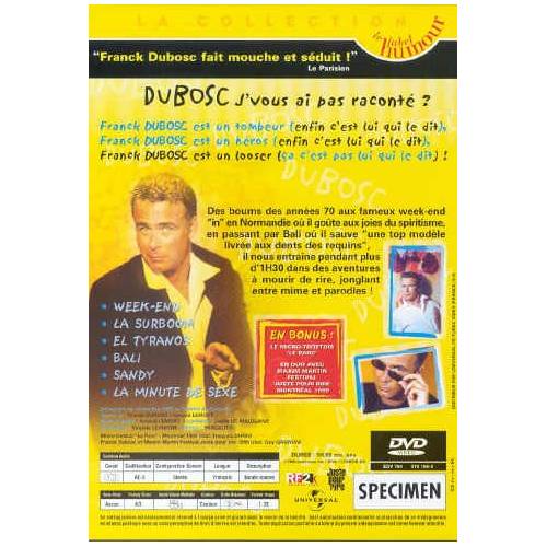 DVD - Franck Dubosc  - j&#039;vous ai pas raconté