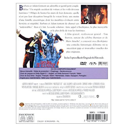 DVD - Beetlejuice