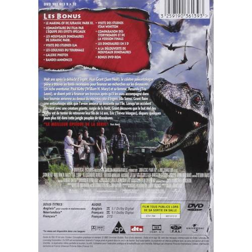 DVD - Jurassic Park III