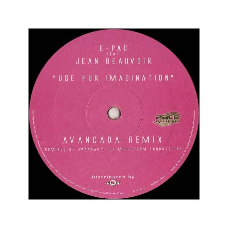 E-Pac Feat. Jean Beauvoir ‎– Use Yur Imagination