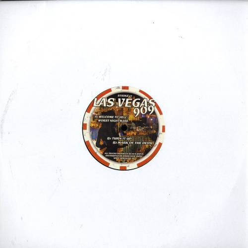 Vinyl - Las Vegas 909 ‎– Turn It Up - Strike Records ‎– STRIKE47