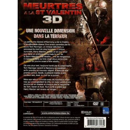 DVD - MEURTRES À LA ST-VALENTIN - 3D
