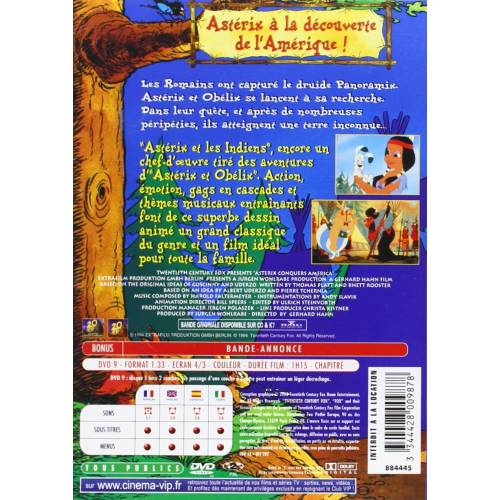 DVD - Astérix et les indiens