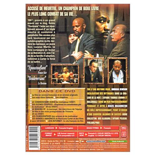 DVD - Hurricane Carter
