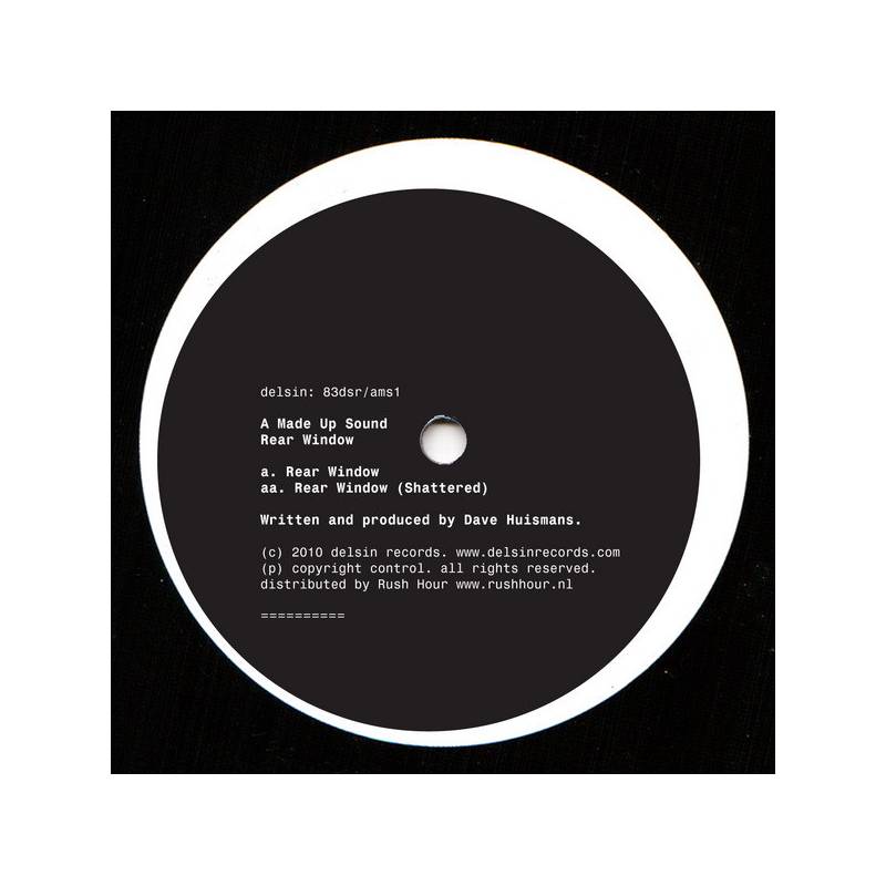 Vinyl - A Made Up Sound - Rear Window - Delsin - 83DSR/AMS1 - 12inch