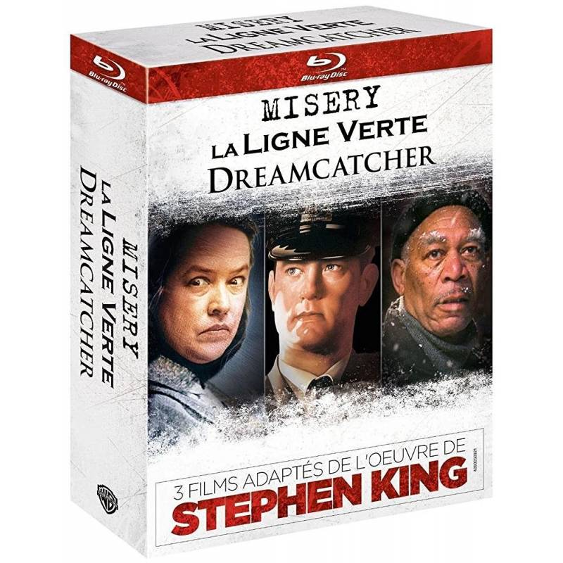 Blu-ray - 3 films adaptés de l'oeuvre de Stephen King : Dreamcatcher Misery La ligne verte [Édition Limitée]