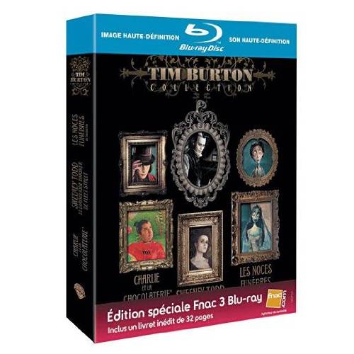 Coffret Tim Burton - Blu-Ray - Edition Spéciale