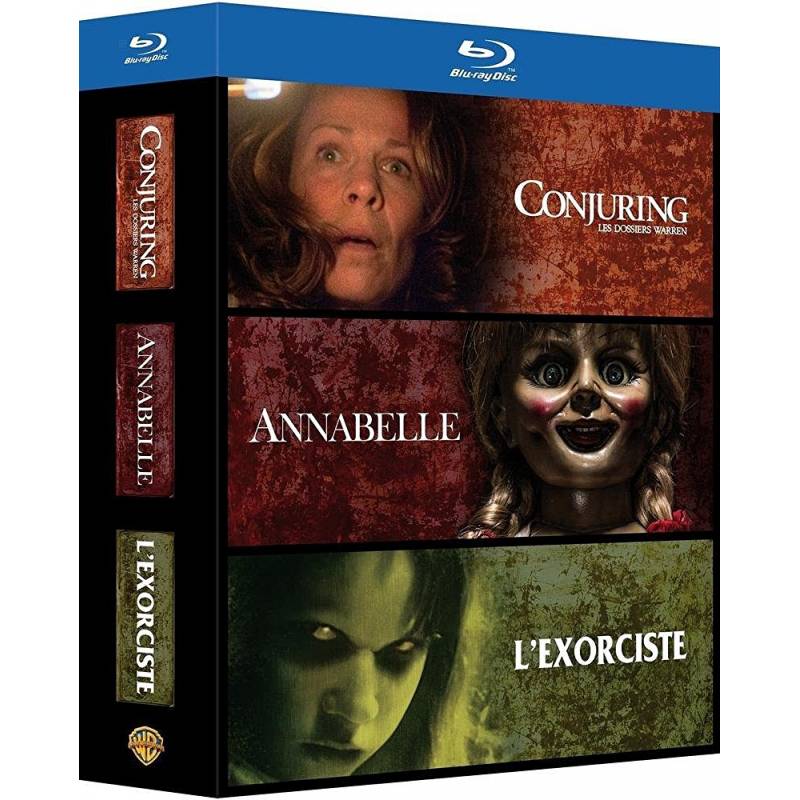 Blu-ray - Conjuring : les dossiers Warren et Annabelle et L'exorciste