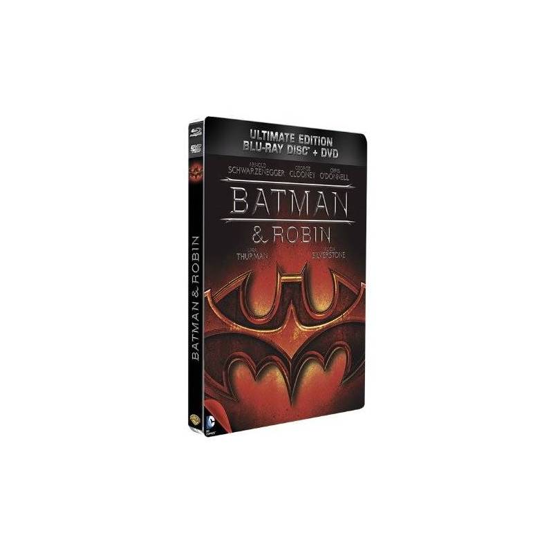 Batman & Robin - Blu-ray Combo Blu-ray - DVD - Édition SteelBook