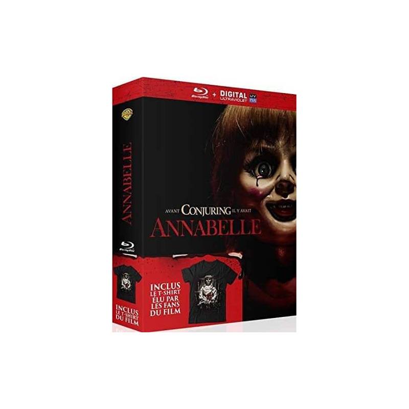 Blu-ray - Annabelle - Blu-ray and T-shirt